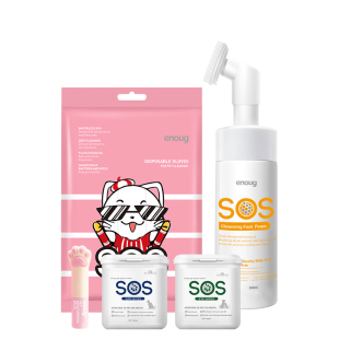 ŠAPKO SET + Mini Sos šampon 1 Paketi Set SOS dogs cats