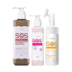 Mali set Crvena Braon 1 + I Wash