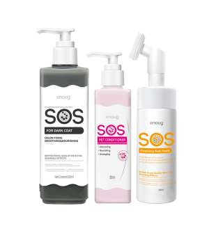 Mali Set Tamna dlaka 1 + I Wash 11 Sampon za pse Set SOS Crna dlaka 2