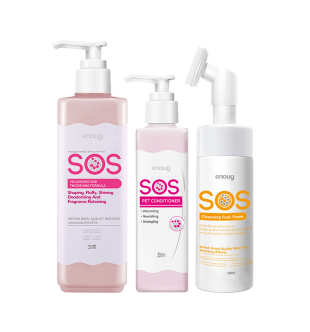 Mali Set Puf 1 + I Wash 18 Sampon za pse Set SOS Puf 2