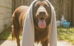 Kako pravilno osušiti psa posle kupanja? 2 kako-pravilno-osušiti-psa-posle-kupanja