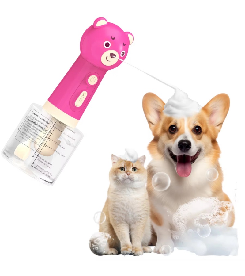 BUBBLE MAŠINA PINK 2 BUBBLE MASINA PINK Sampon za pse 3